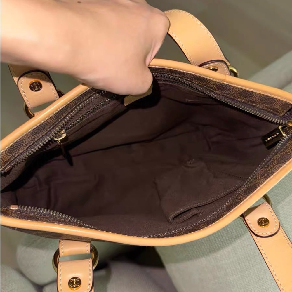 Celine Macadam Tote Bag PVC Brown – Authentic - Picture 8 of 16